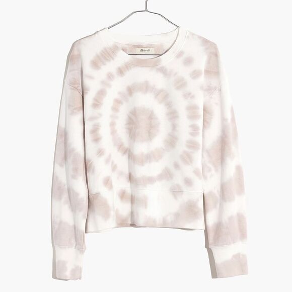 Madewell Tie-Dye Crop Sweatshirt - Picture 1 of 10